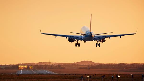 aereo atterraggio